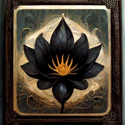 The Mythology and Symbolism Depicted in the Artist Print Black Lotus Magi Card